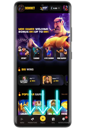 Main Page Donbet Casino Android