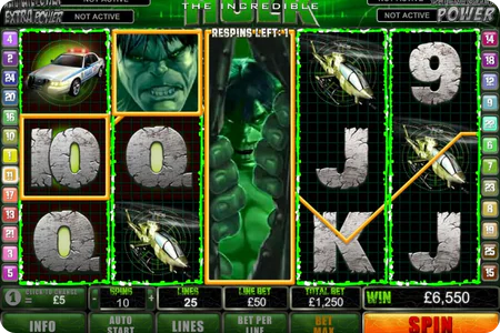 Incredible Hulk Game Process