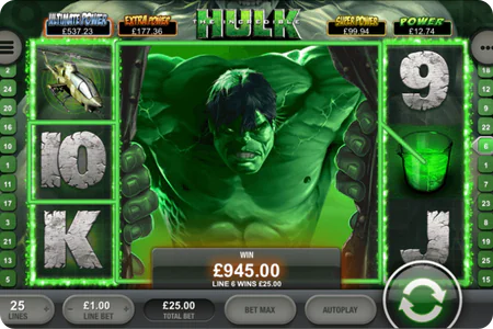 Incredible Hulk Big Win