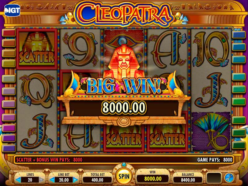 Cleopatra Slot - The treasures of Cleopatra!