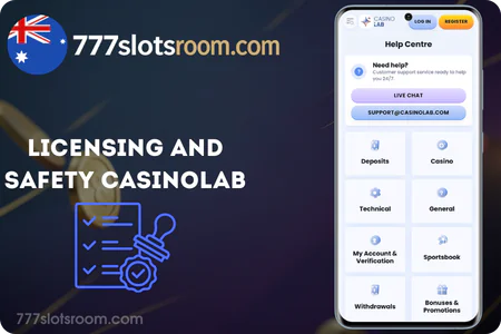 Licensing and Safety Casinolab