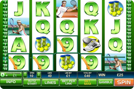 Tennis Stars Game Process