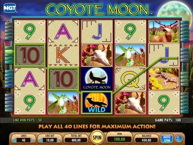 Play Coyote Moon Now