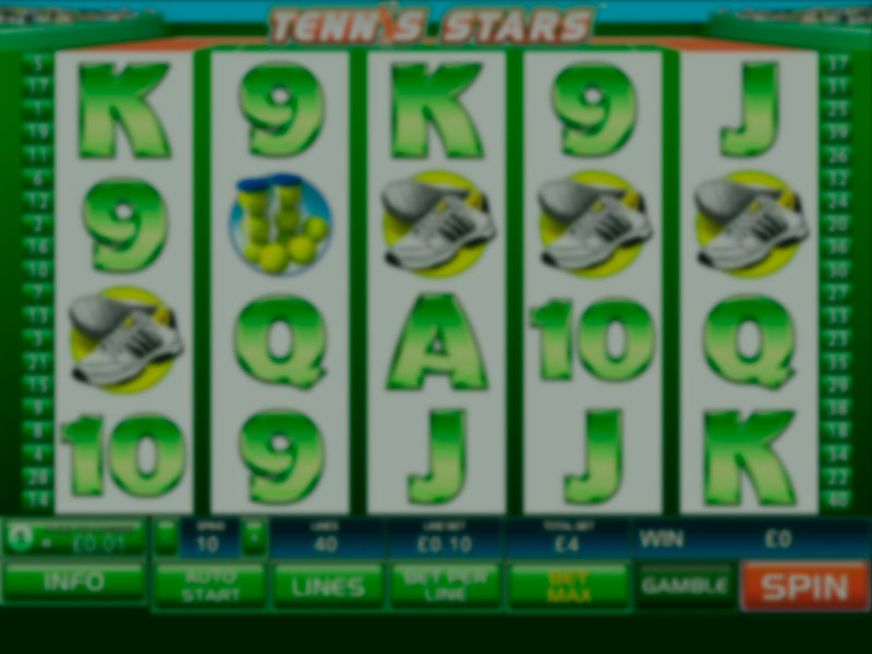 Tennis Stars – Online Slot Machine Game