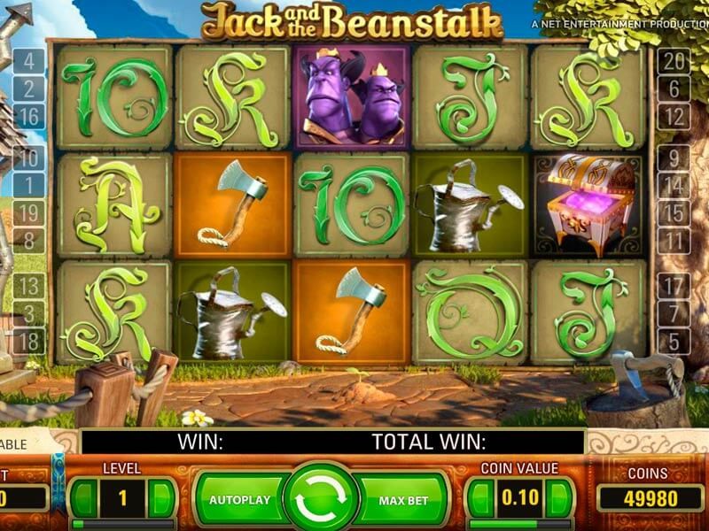 Jack and the beanstalk Online Slot