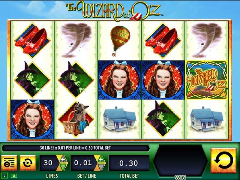 Play Wizard of Oz Slot Game